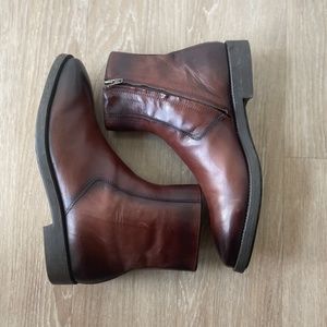 To Boot New York Rosemont Leather Ankle Boots